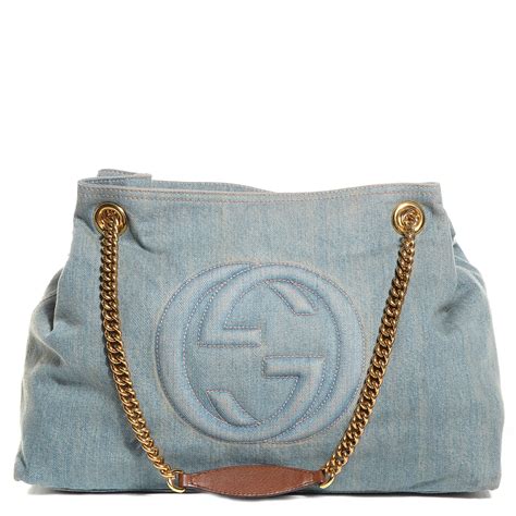 gucci soho chain bag medium|gucci soho denim bag.